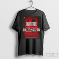 Nc State Win 35 31 Virginia Light It Red Poster
