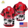 Cincinnati Bearcats Hawaiian Shirt Tropical Coconut Forest Fan Gear