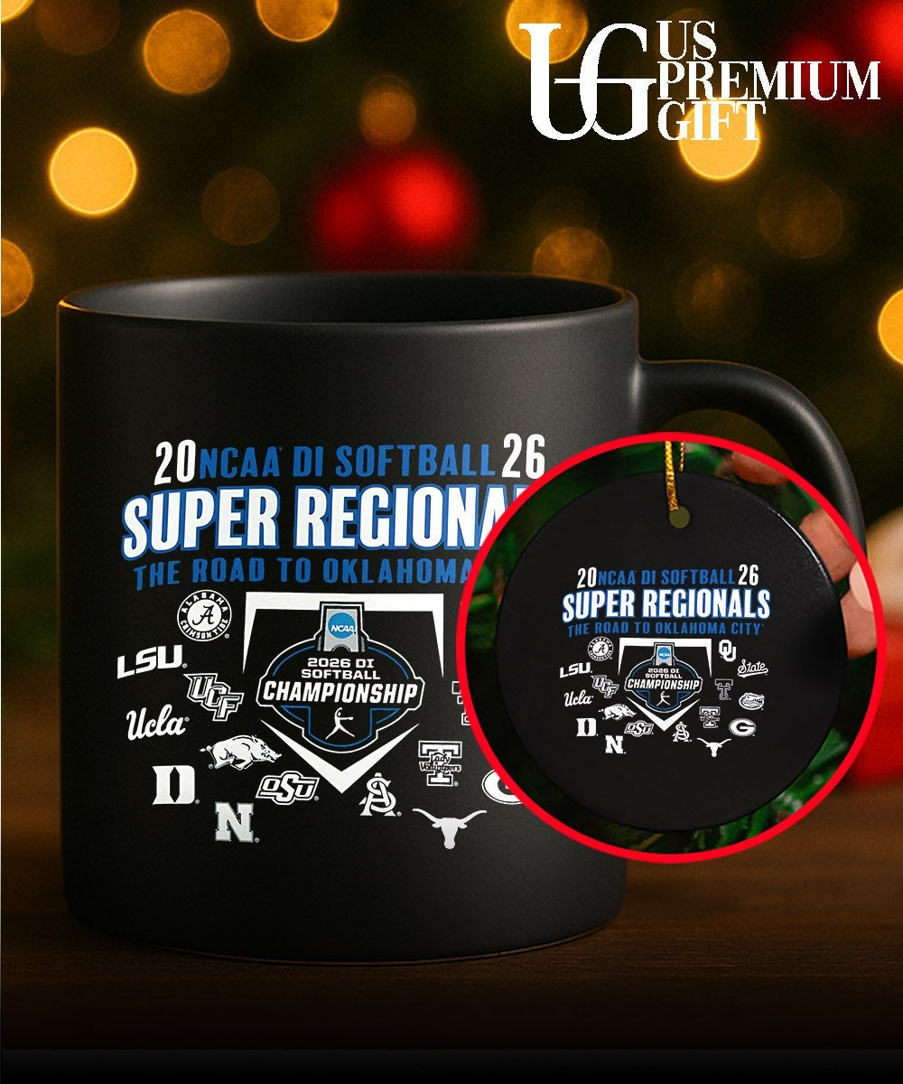 NCAA Division I Softball Super Regionals 2026 The Road to Oklahoma City shirt
