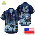 NCAA Old Dominion Monarchs Hawaiian Shirt Tropical Coconut Forest Fan Gear