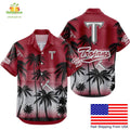 NCAA Troy Trojans Hawaiian Shirt Tropical Coconut Forest Fan Gear
