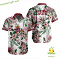 Arizona Coyotes Hawaiian Shirt Tropical Hockey Flower Design LV4D16C5369385D9B6