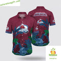 Colorado Avalanche Tropical Hawaiian Shirt Summer Forest LV UBE28FQE