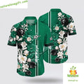 Dallas Stars NHL Hawaiian Shirt Tropical Floral Summer Hockey Fan