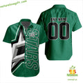 Dallas Stars Hawaiian Shirt Hockey Team Button Up Aloha Shirt