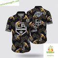Los Angeles Kings Hawaiian Shirt Tropical Summer Aloha Shirt LV WPWOLBN3