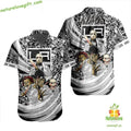 Los Angeles Kings Hawaiian Shirt Halloween Hockey Fan Gift LV1FB5D8E37721E15