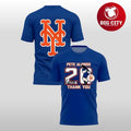 NY Mets Thank You Pete Alonso 20 Two Sided Shirt