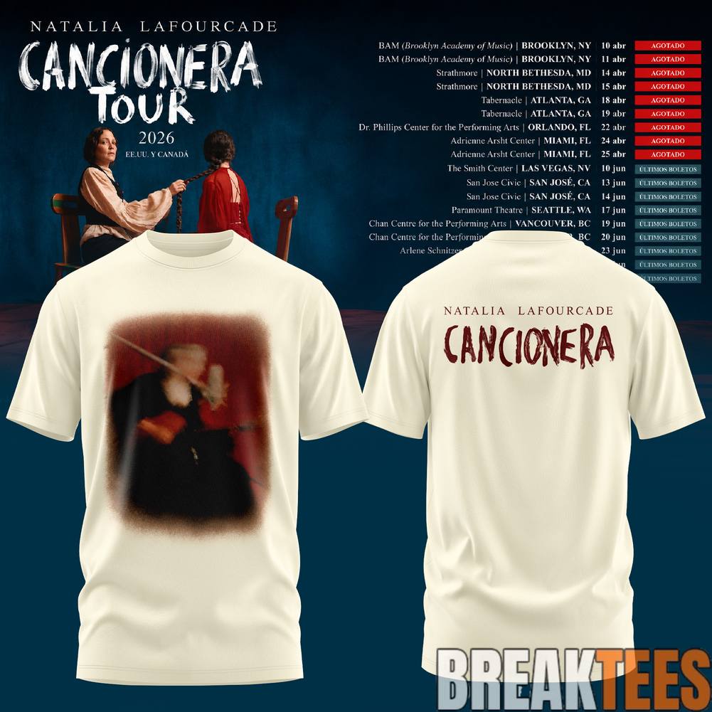 Natalia Lafourcade Cancionera Tour 2026 Dreamscape Shirt
