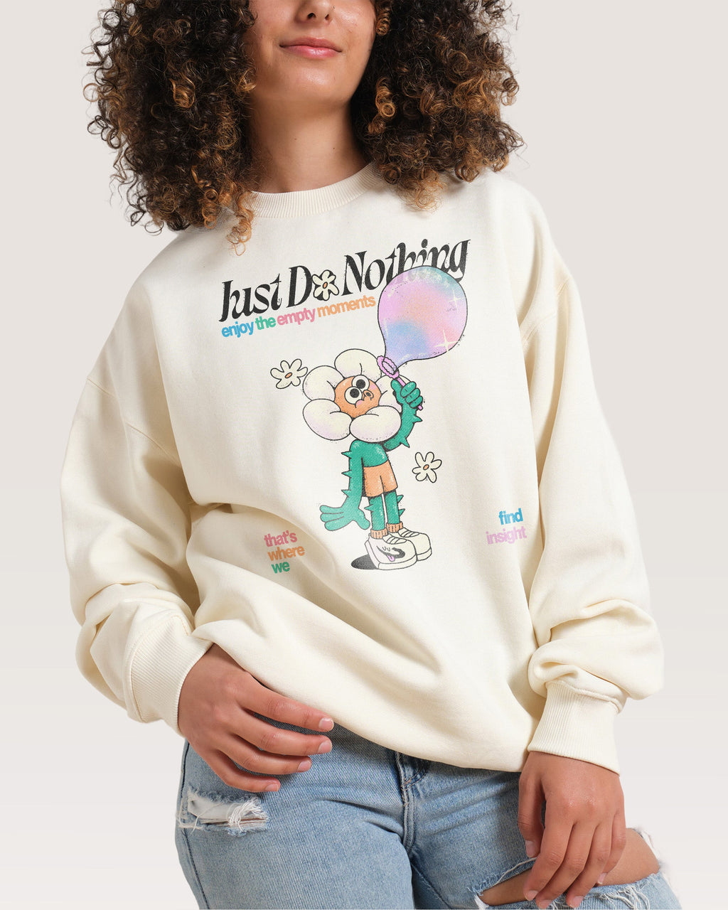 Just Do Nothing Sweatshirt