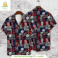 St Louis Cardinals Hawaiian Shirt Navy Red Pineapple Tiki Baseball Apparel