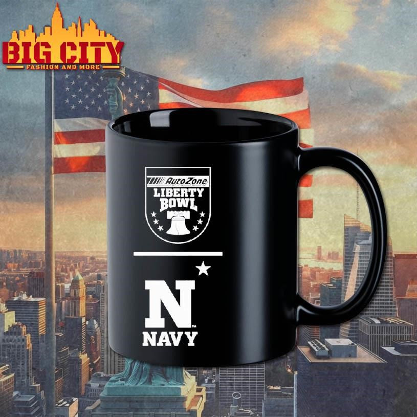 Navy Midshipmen Football Autozone Liberty Bowl Shirt