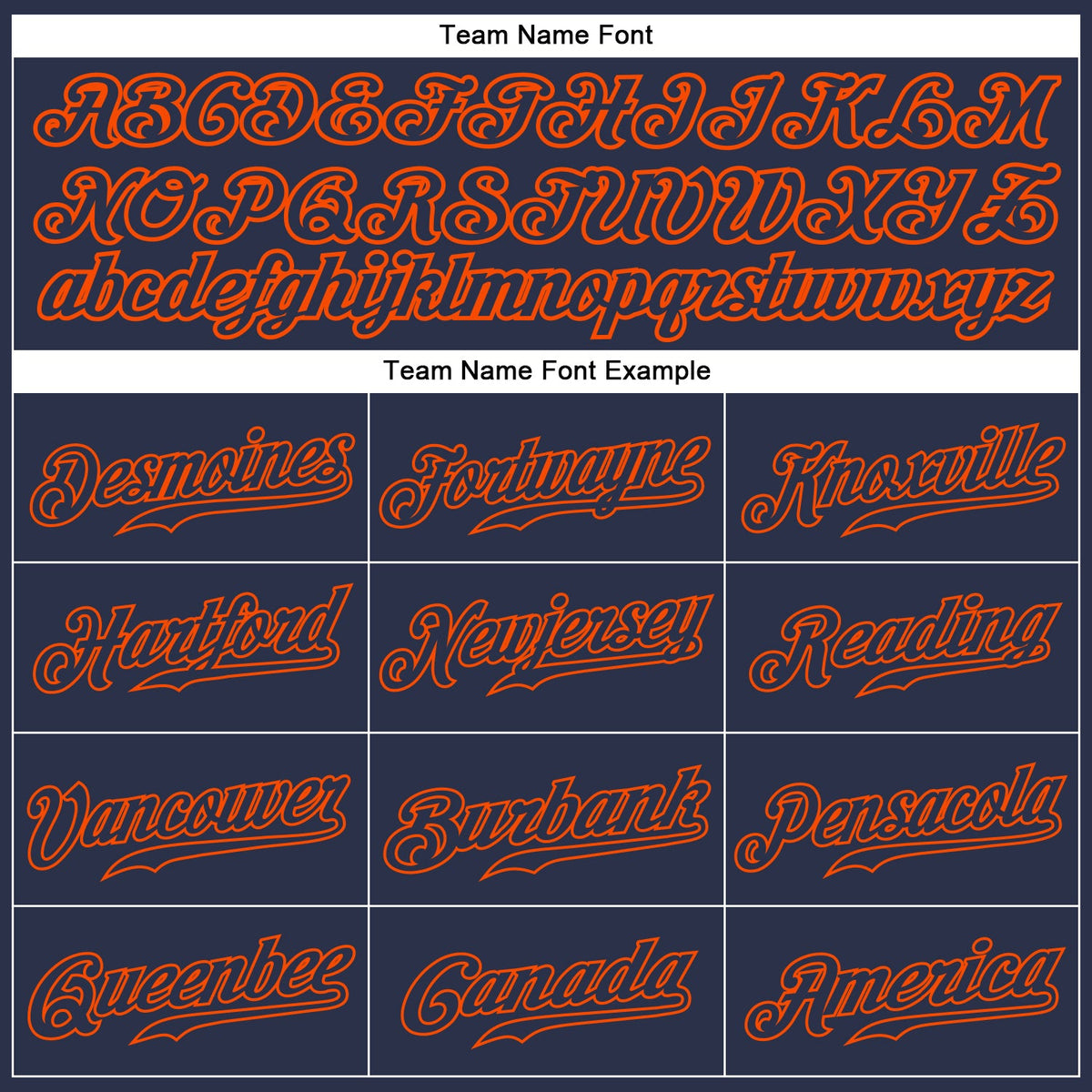 Custom Navy Navy-Orange Authentic Baseball Jersey