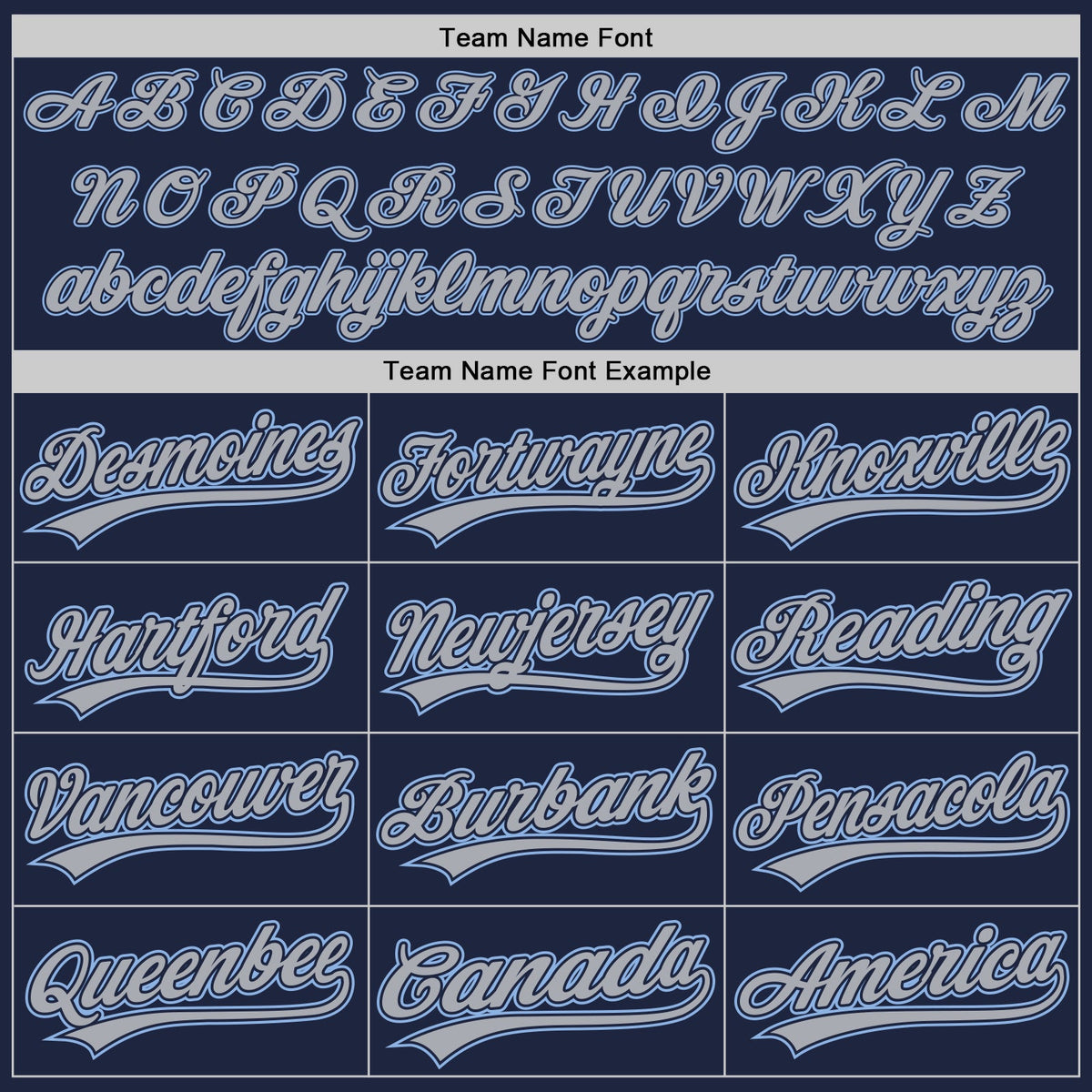 Custom Navy Gray-Light Blue Authentic Baseball Jersey
