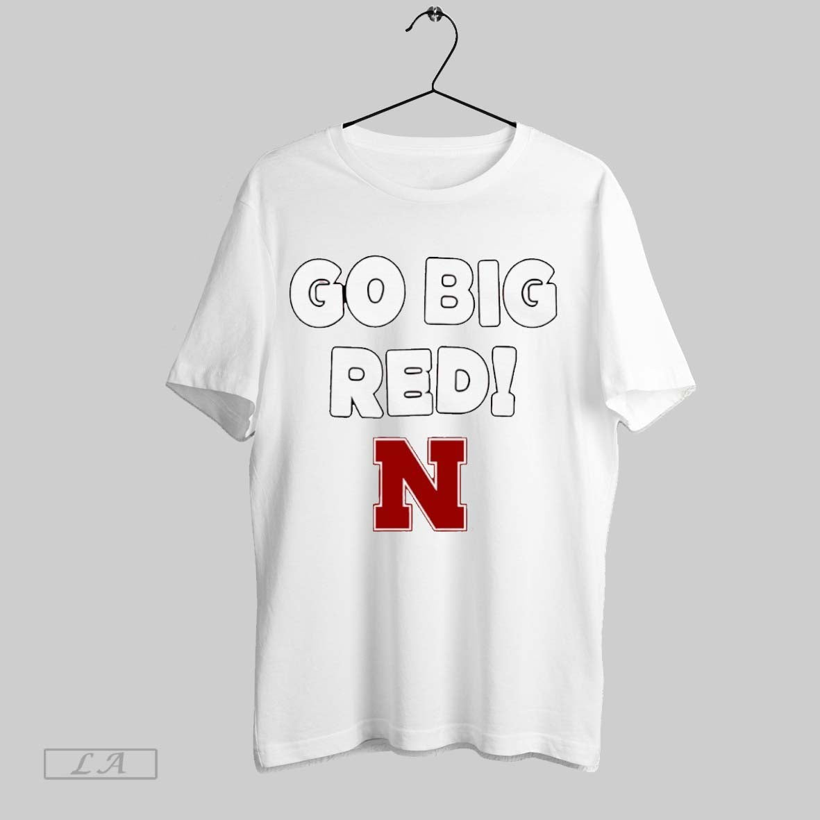 Nebraska Cornhuskers Basketball Go Big Red Slogan