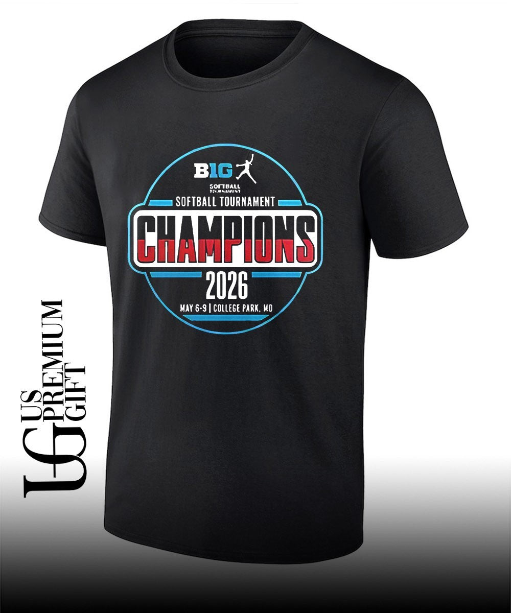 Nebraska Cornhuskers Softball 26 Big Ten Tournament Champions shirt