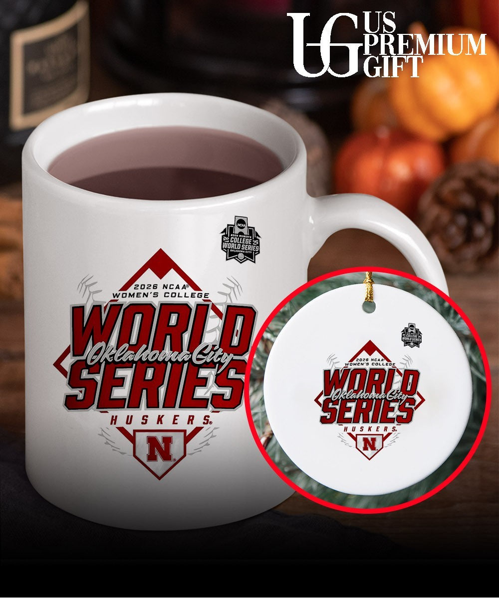 Nebraska Huskers 2026 NCAA Women’s College World Series logo shirt