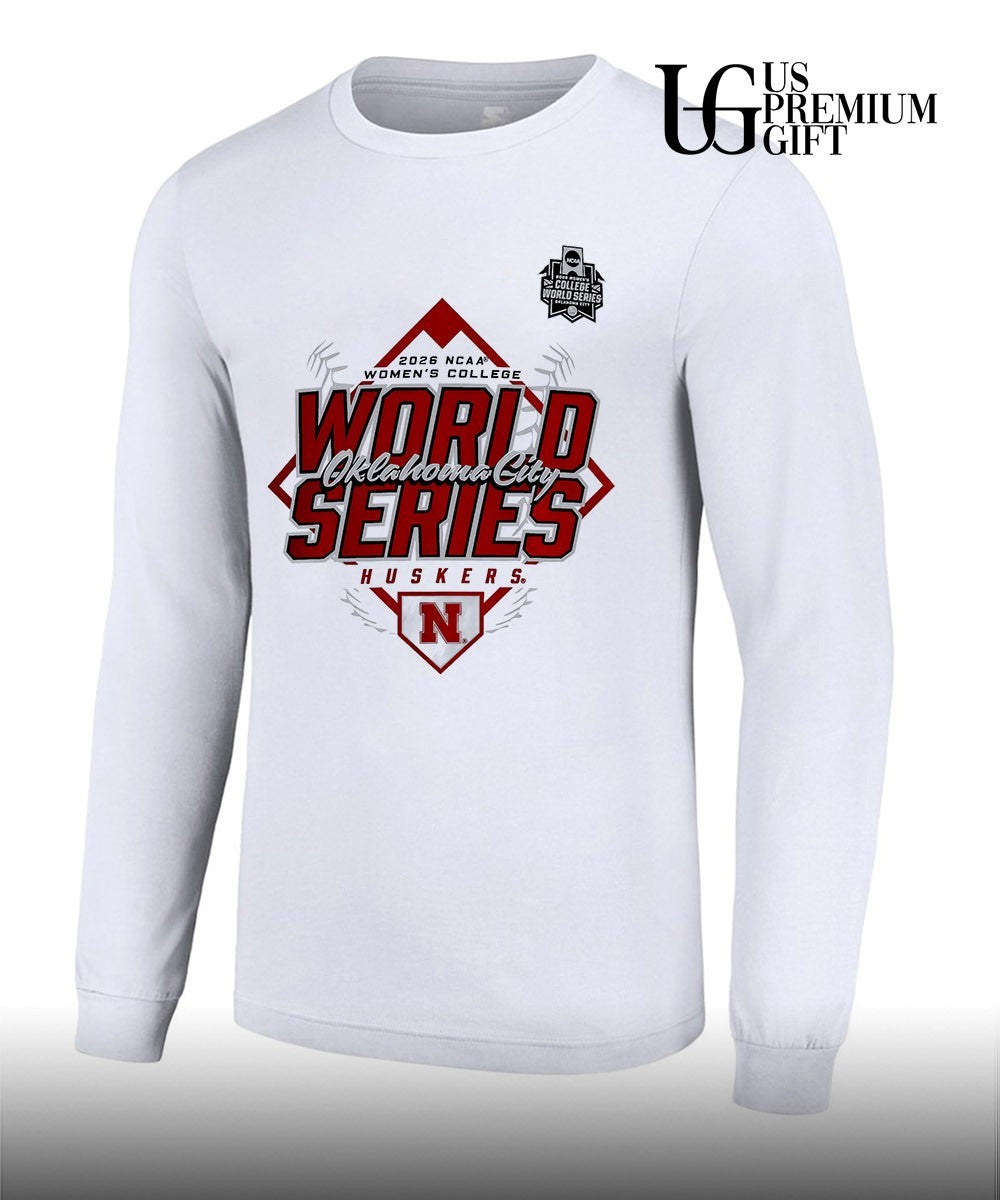 Nebraska Huskers 2026 NCAA Women’s College World Series logo shirt