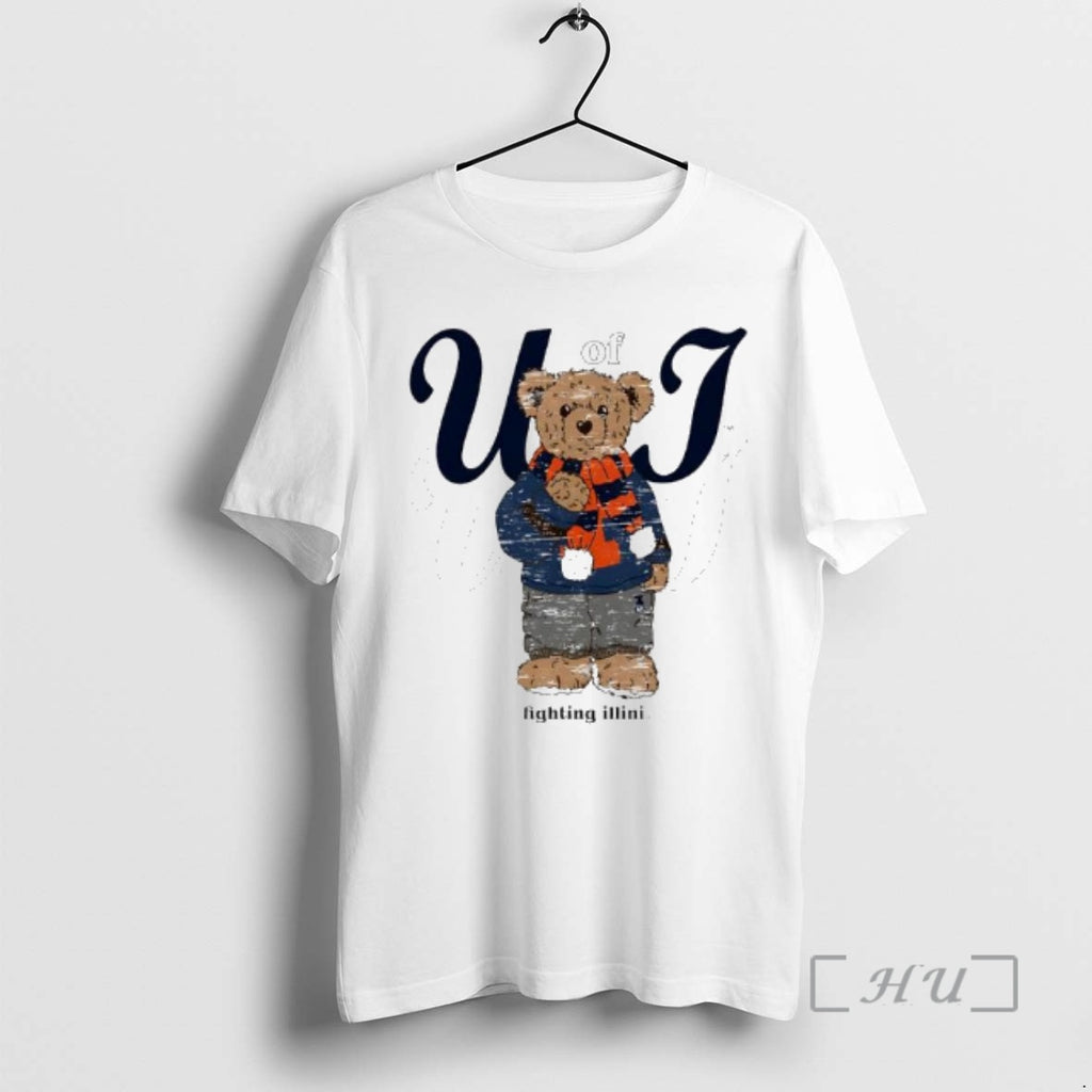 New Illinois Fighting Illini Of Tan Cozy Bear
