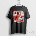 New Illinois Football 2025 Music City Bowl Helmet Christmas