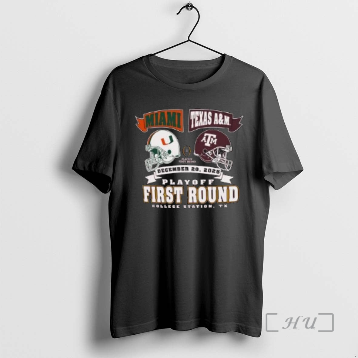 New Miami Vs Texas Am Cfp Round 1 Head 2 Head Helmet Dec 20 2025