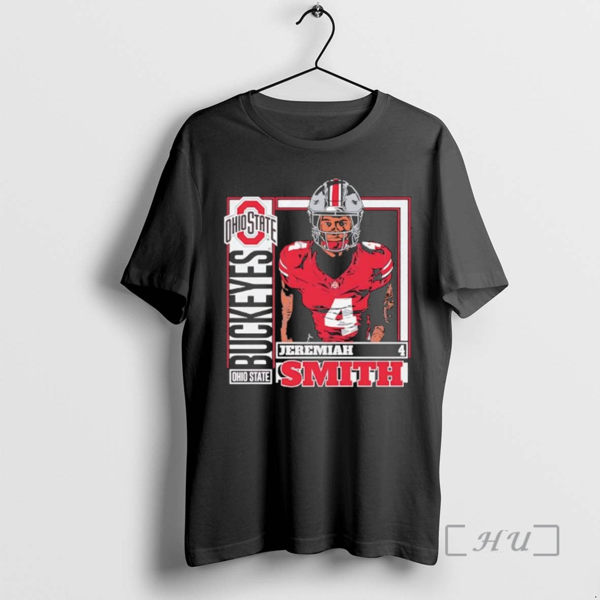 New Ohio State Buckeys Football Retro 4 Jeremiah Smith