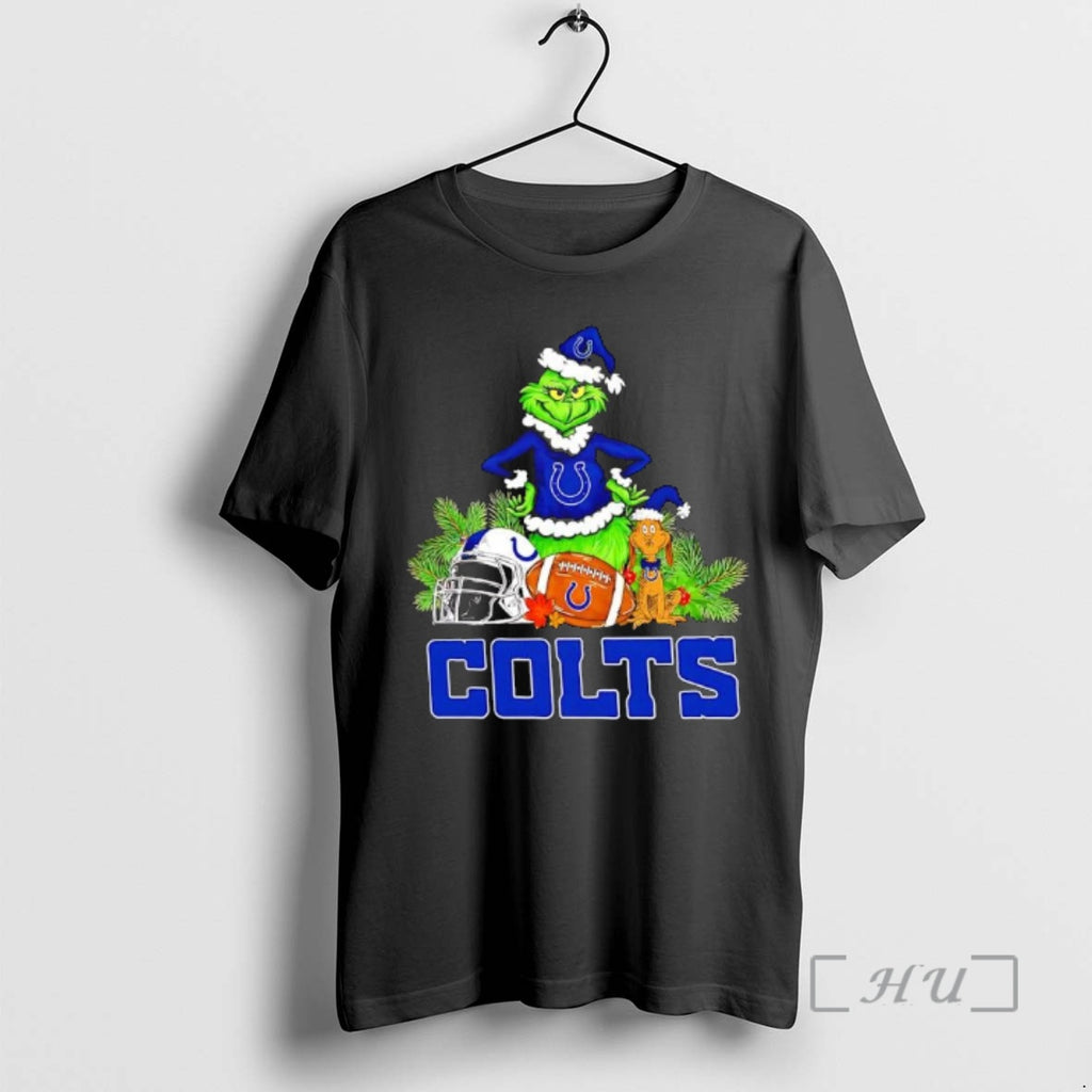 New The Grinch And Max Indianapolis Colts Christmas Helmet Items
