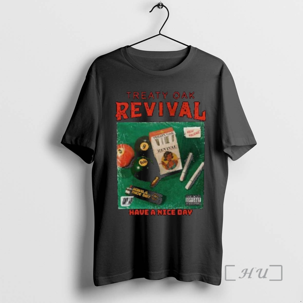 New Treaty Oak Revival Have A Nice Day Circle Black