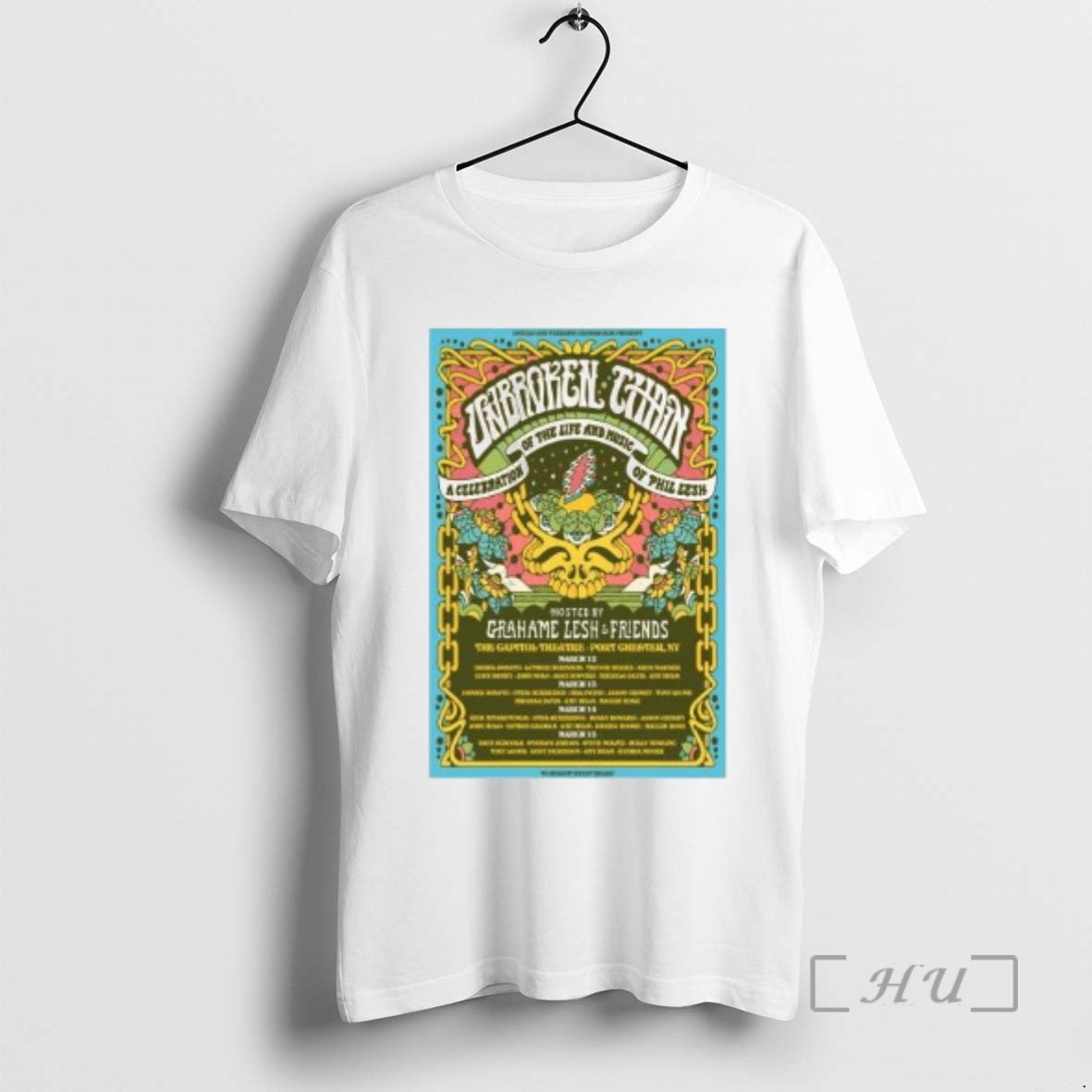 New Unbroken Chain Phil Lesh Celebration 2026 Circle White