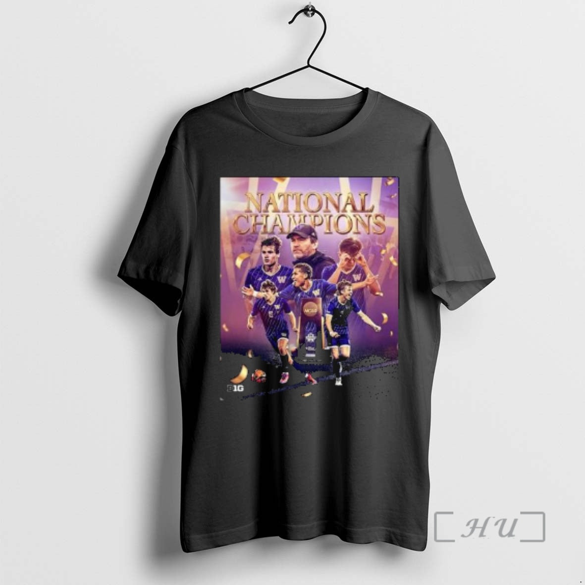 New Washington Huskies Are 2025 National Champions Mens College Cup Ncaa Circle Black Premium