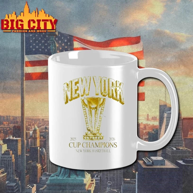 New York Basketball Cup Champions 2025 2026 shirt