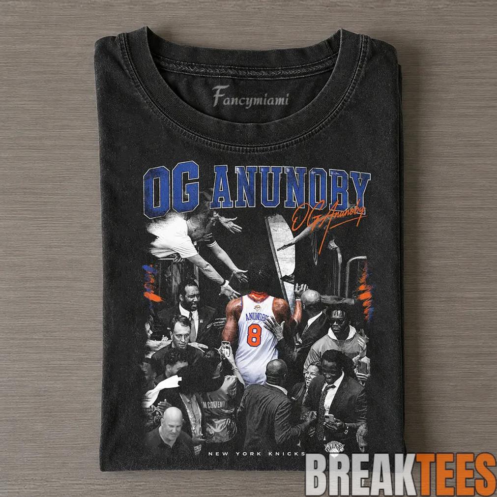New York Knick 2026 NBA Finals OG Anunoby Signature Shirt