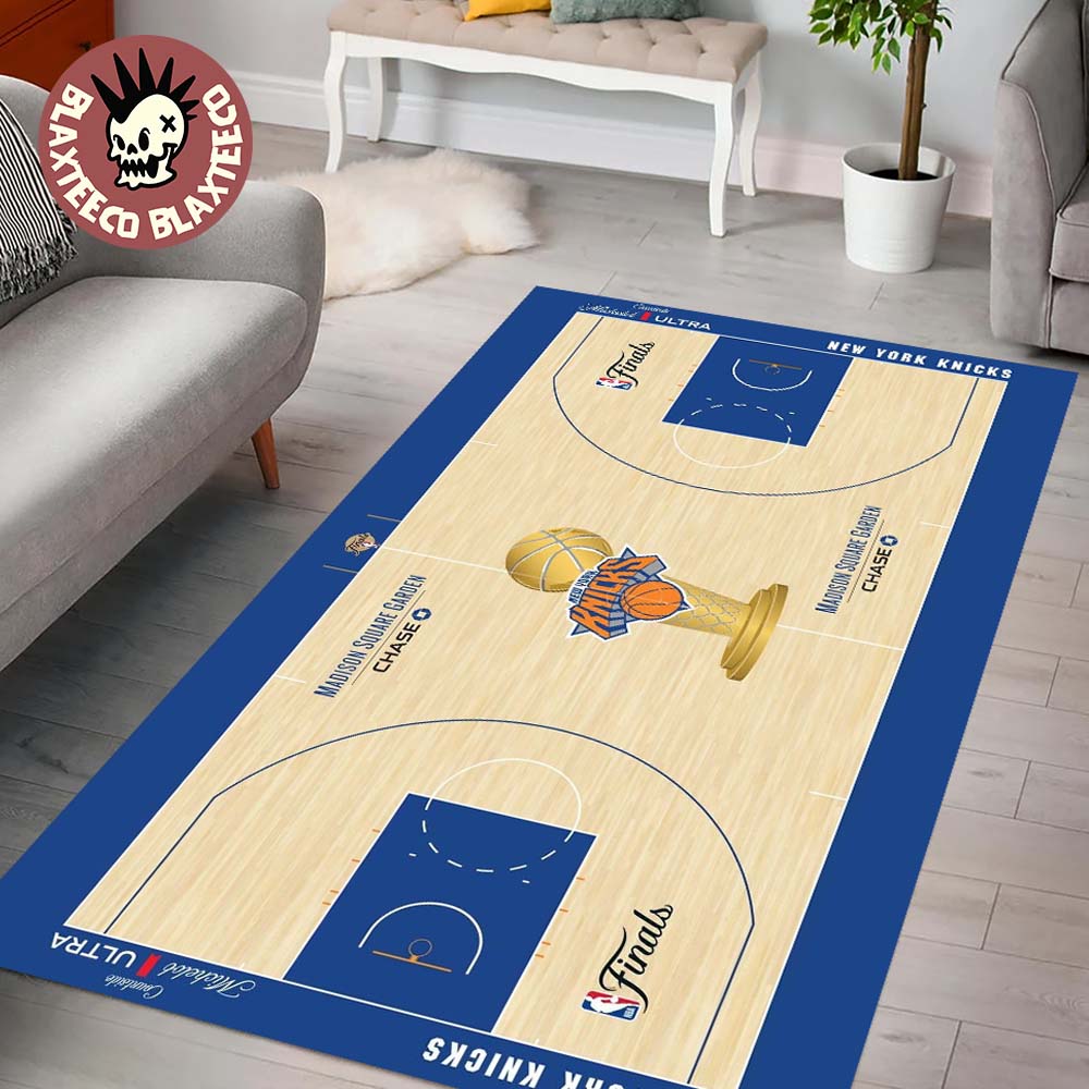 San Antonio Spurs 2026 NBA Finals NBA Final Court Featuring Larry O’Brien Trophy Home Decor Rug Carpet