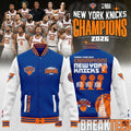 New York Knicks 3 Time NBA Champions Bomber Jacket