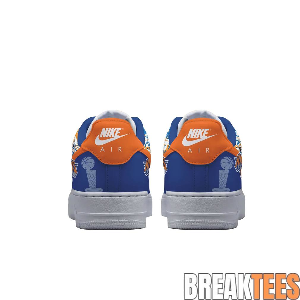 New York Knicks NBA Western Conference Champions 2026 Air Force 1 Shoes