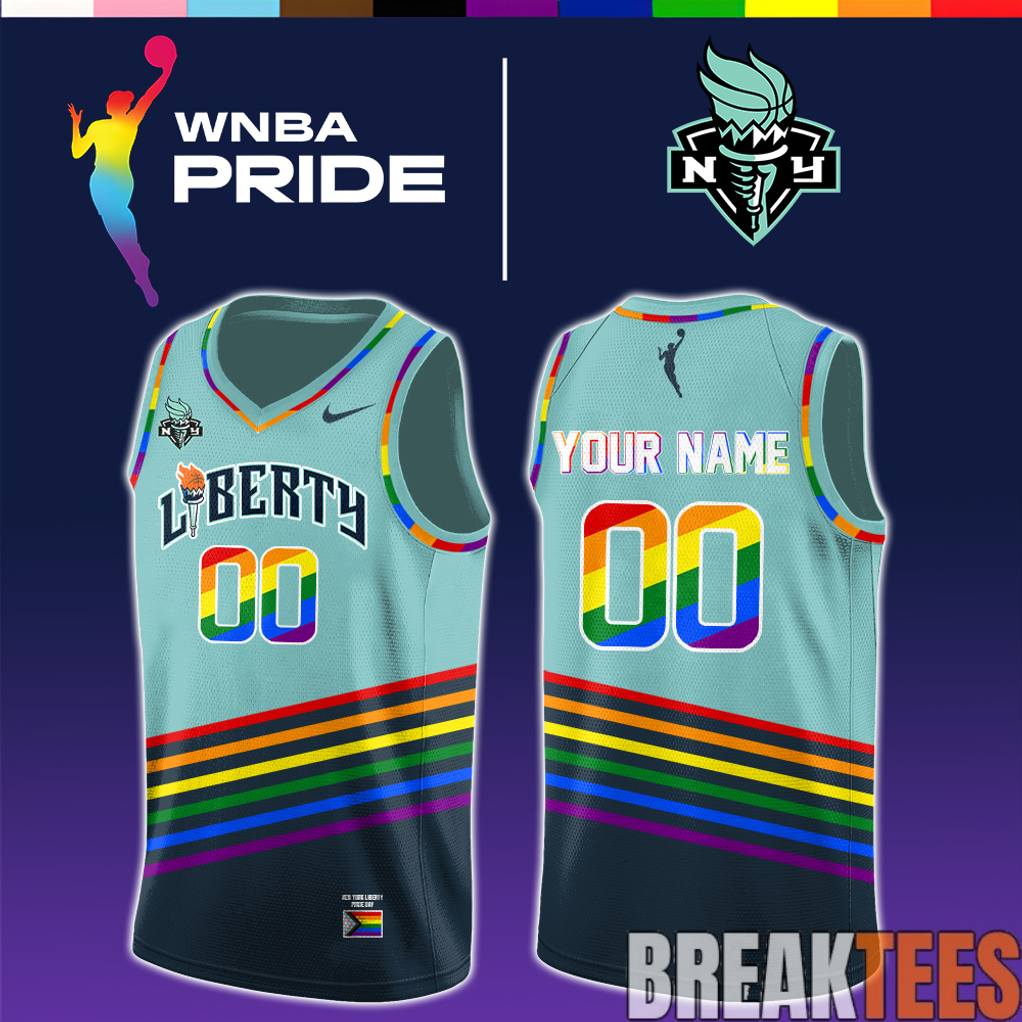 New York Liberty 2026 WNBA x Pride Day Limited Edition Jersey