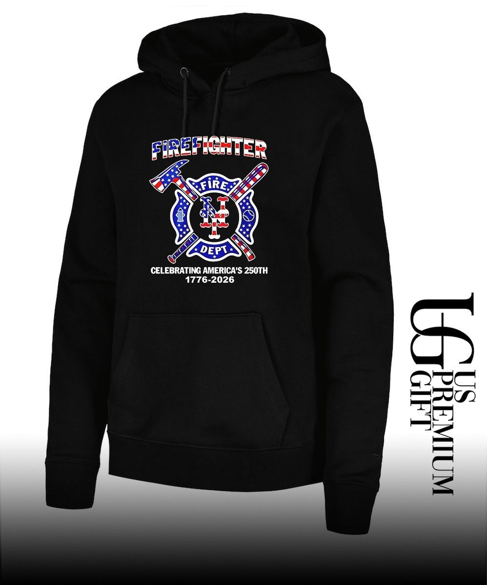 New York Mets X Firefighter Fire Dept Celebrating America’s 250th 1776-2026 shirt
