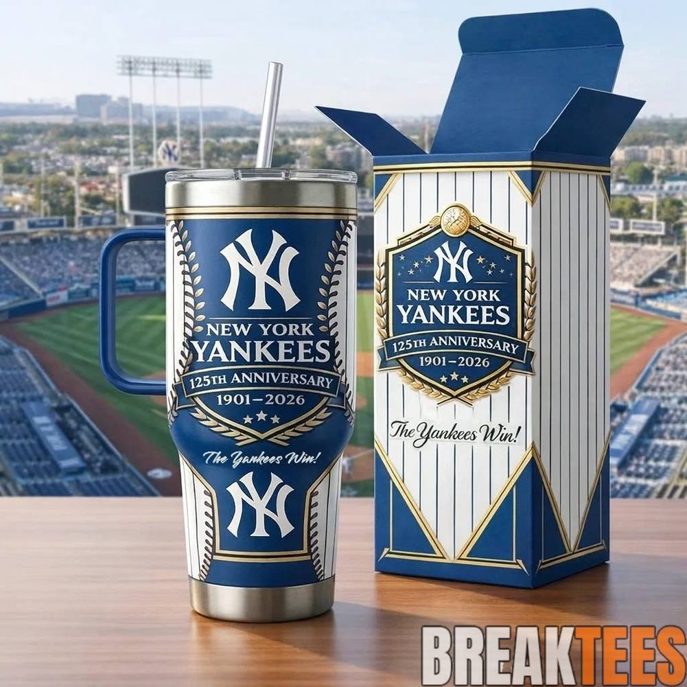 New York Yankees 125th Anniversary YETI Tumbler