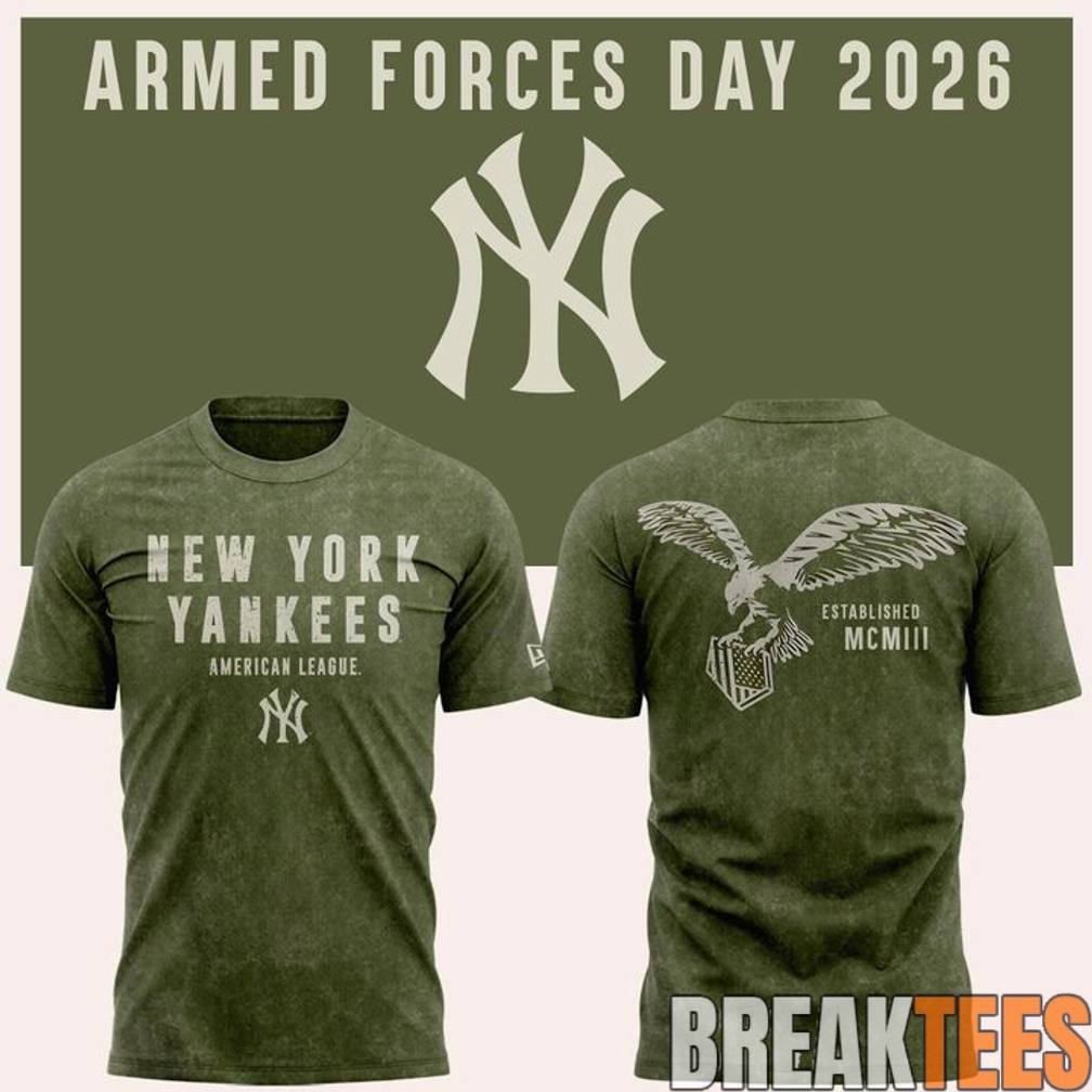 New York Yankees 2026 Armed Forces Day Shirt