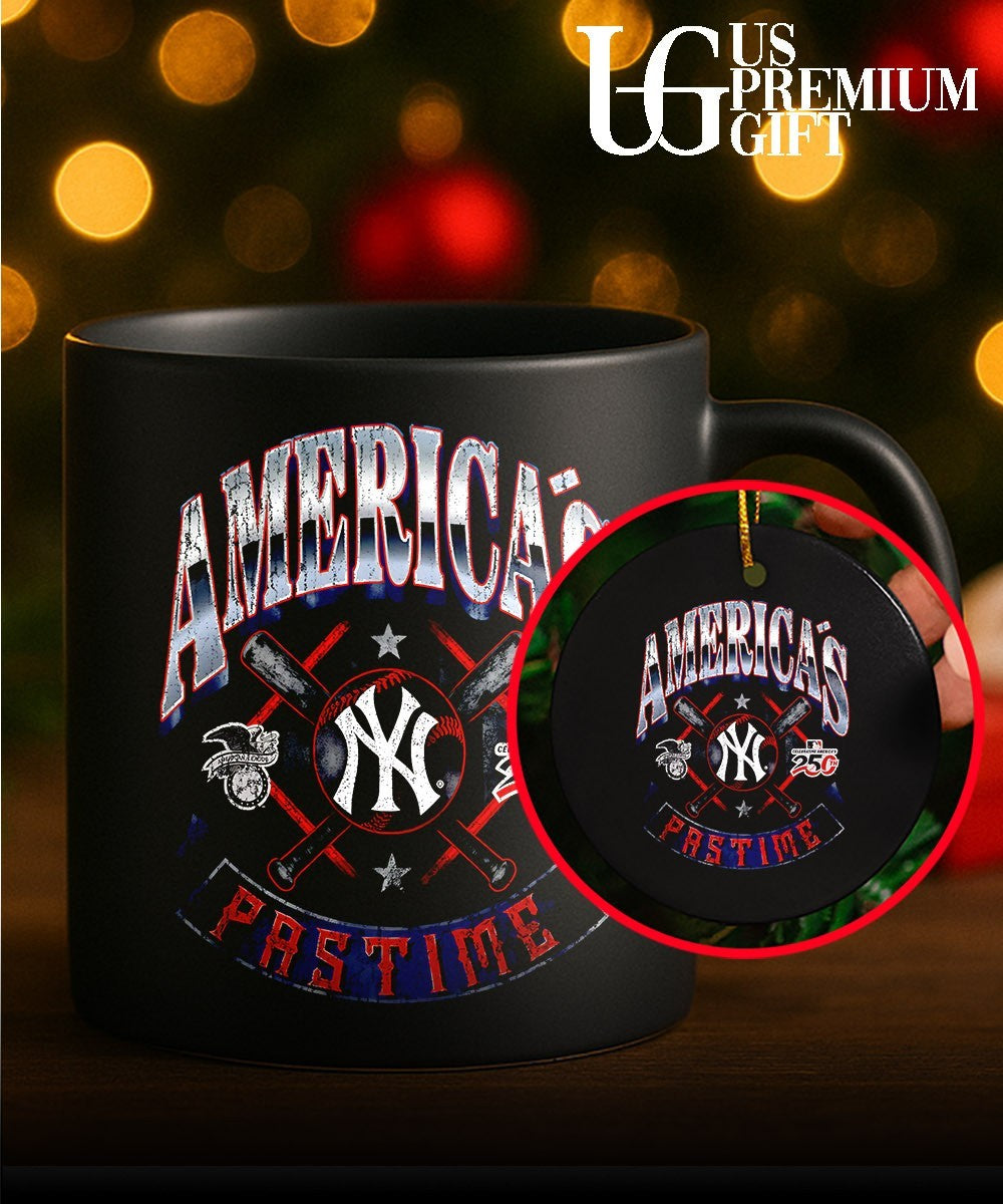 New York Yankees baseball Americana 250th Pastime celebrating logo shirt