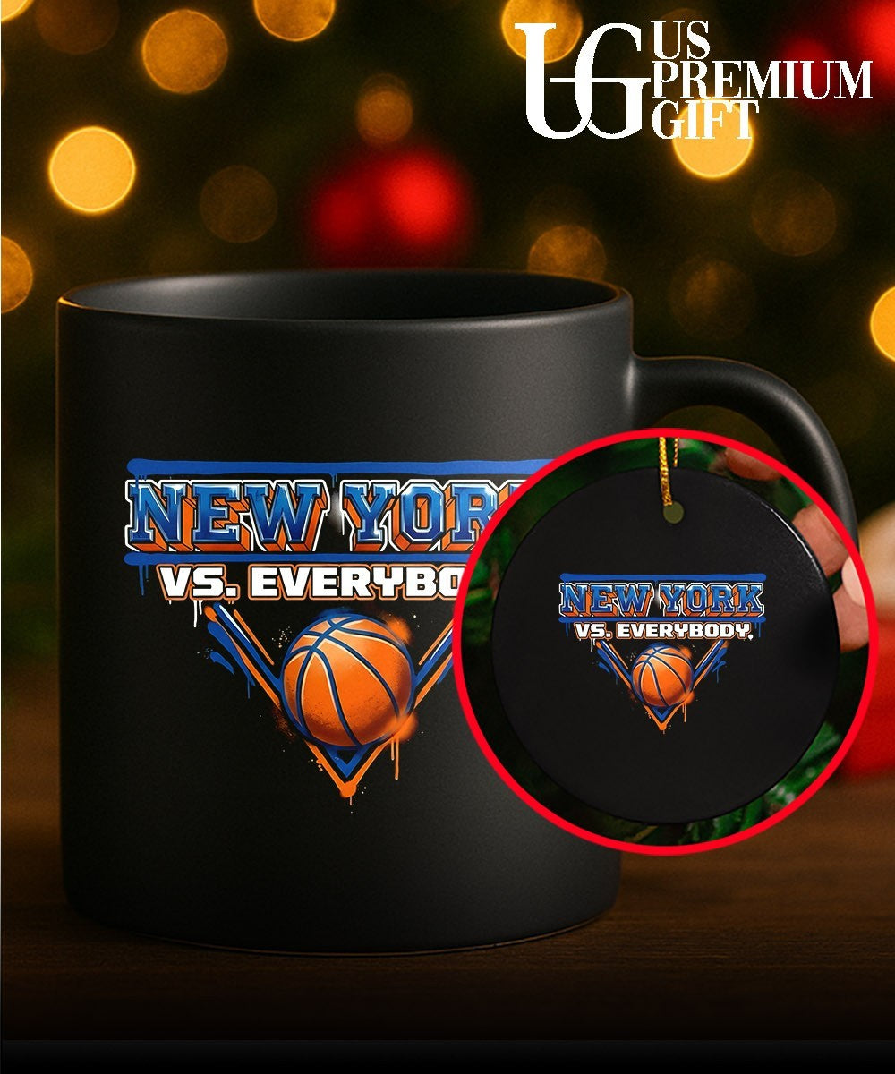 New York vs Everybody New York Mets basketball shirt