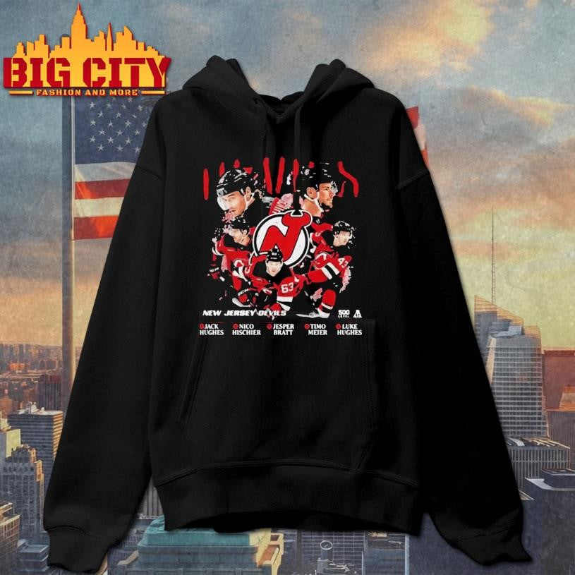 Nhl New Jersey Devils 5 Stars Shirt