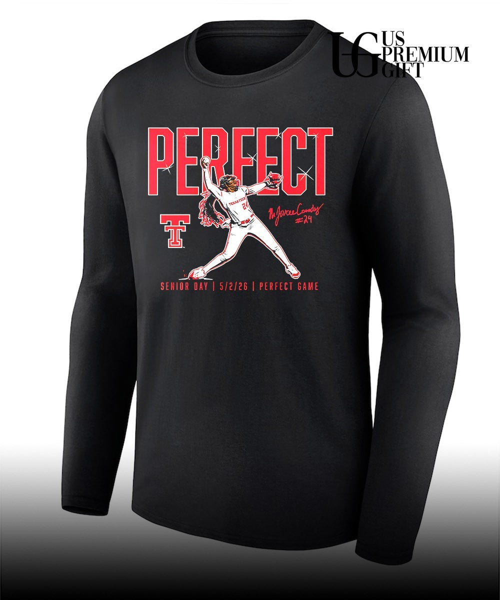NiJaree Canady Perfect Game Texas Tech Red Raiders softball signature shirt