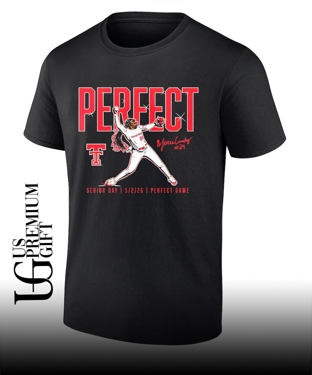 NiJaree Canady Perfect Game Texas Tech Red Raiders softball signature shirt
