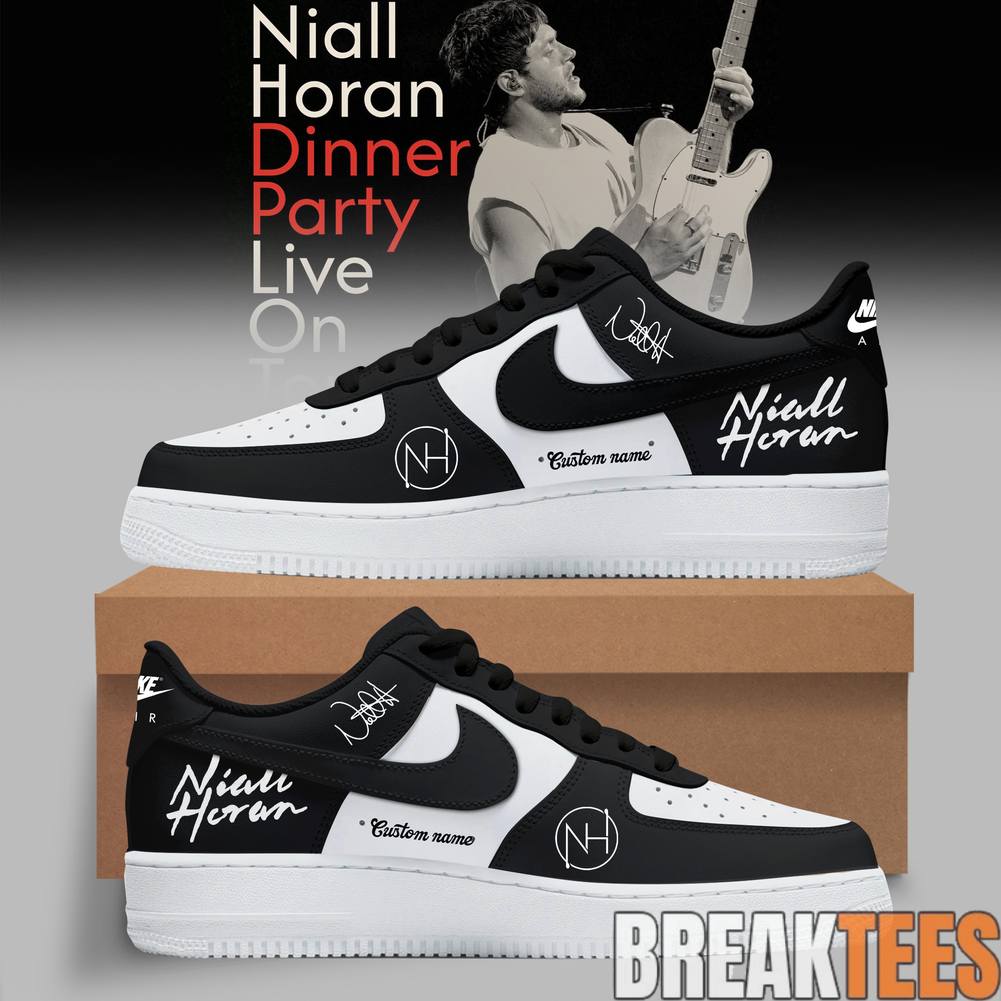 Niall Horan Dinner Party Live On Tour Custom Air Force 1 Sneaker