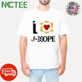 Nice I love J-Hope heart shirt