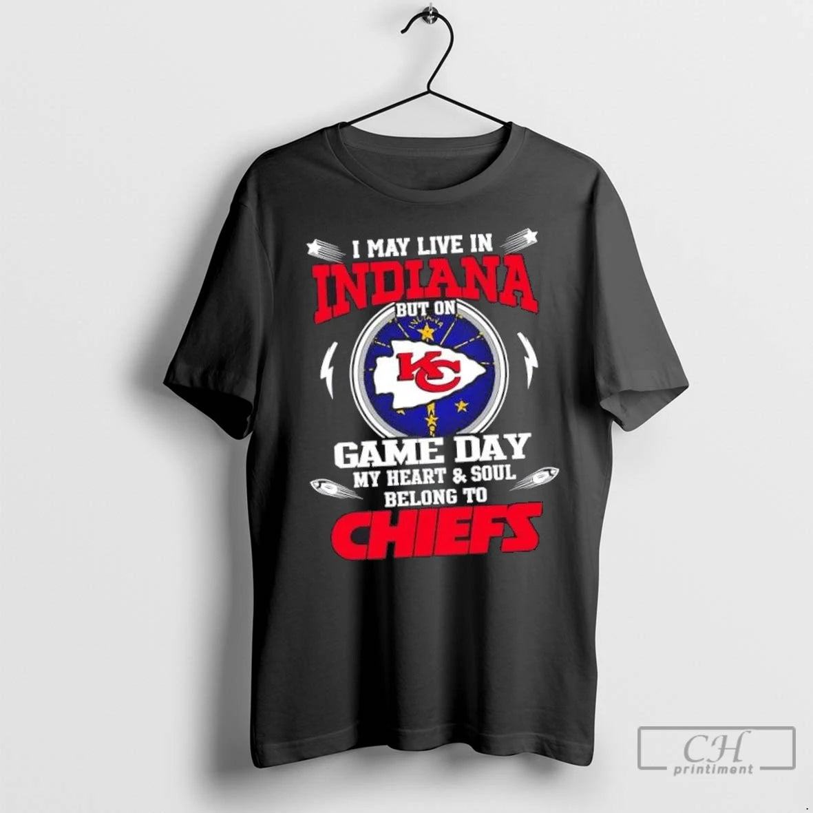 Nice I May Live In Indiana But On Game Day My Heart And Soul Belongs