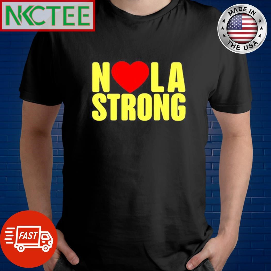 Nice N Love La Strong heart shirt