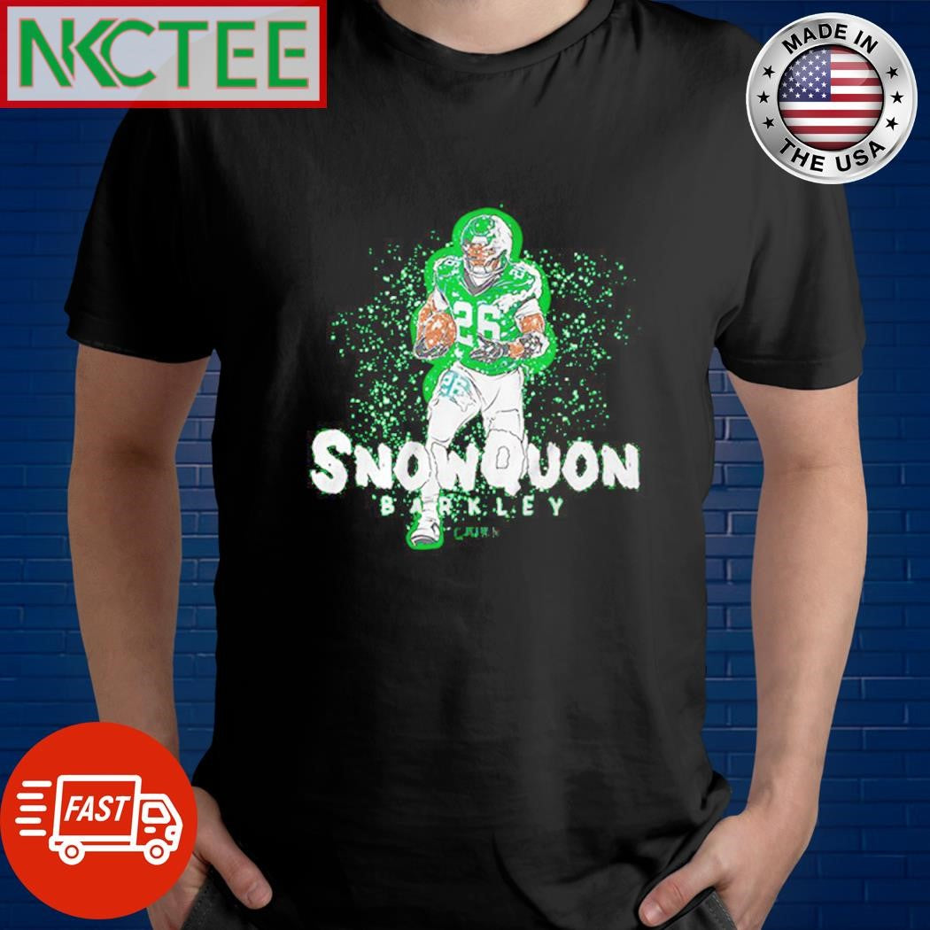 Nice Saquon Barkley Snow Saquon Barkley graphic shirt