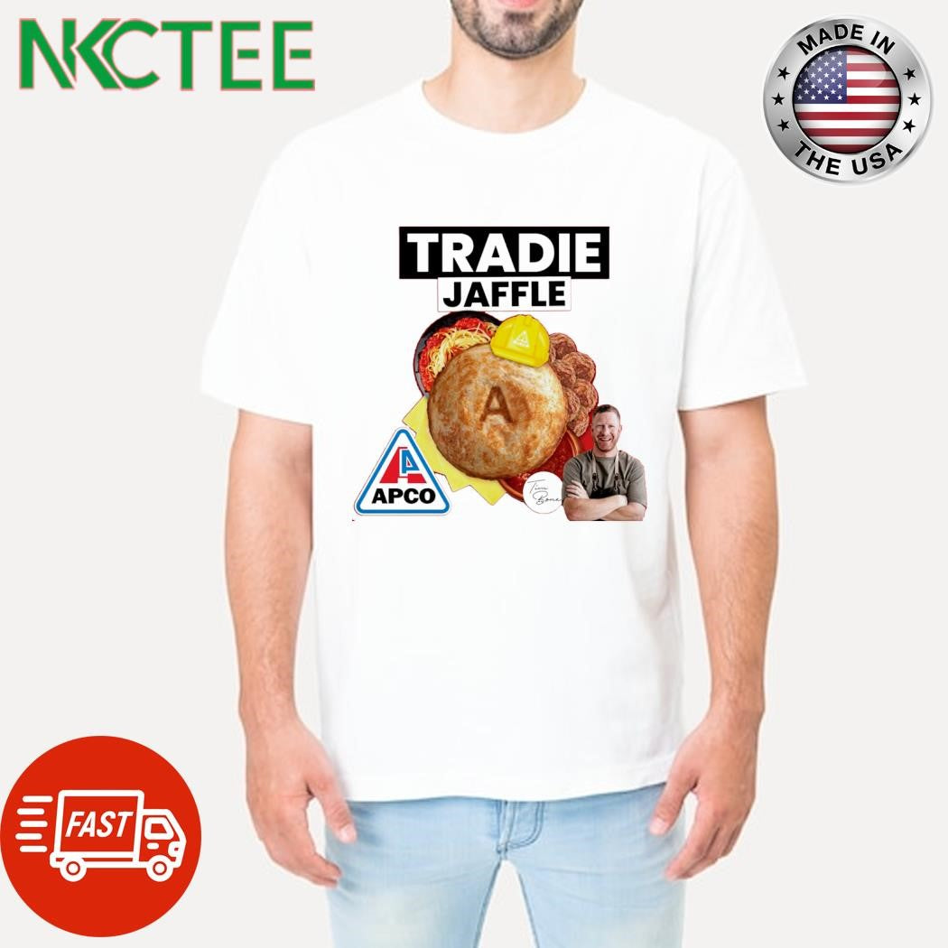 Nice Tradie Jaffle from APCO service stations shirt